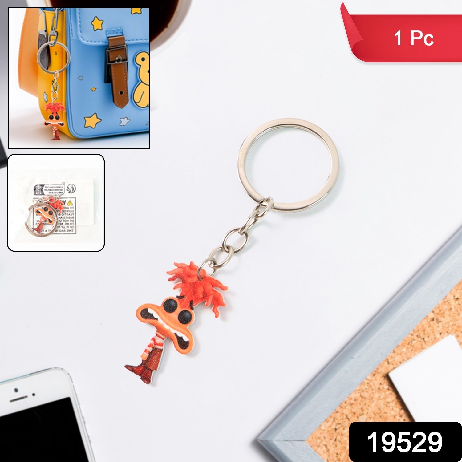 Weird & Wacky Cartoon Keychain Weird & Wacky Cartoon Keychain